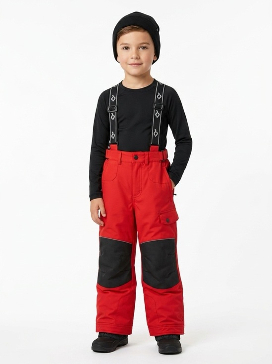 Jupa Other - Jupa Dridux Insulated Ski Bib Pants Waterproof Snow Gear Red Black Size 6